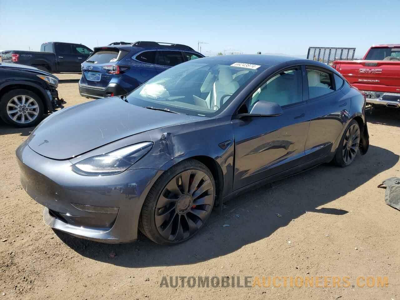 5YJ3E1EC8PF715112 TESLA MODEL 3 2023