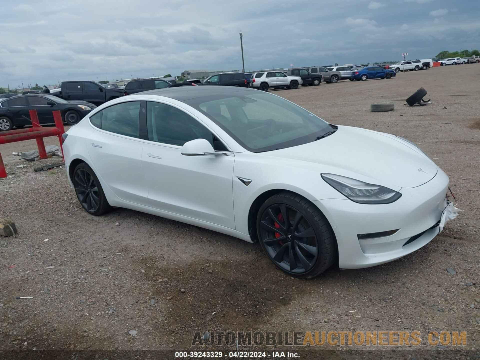 5YJ3E1EC9LF603185 TESLA MODEL 3 2020