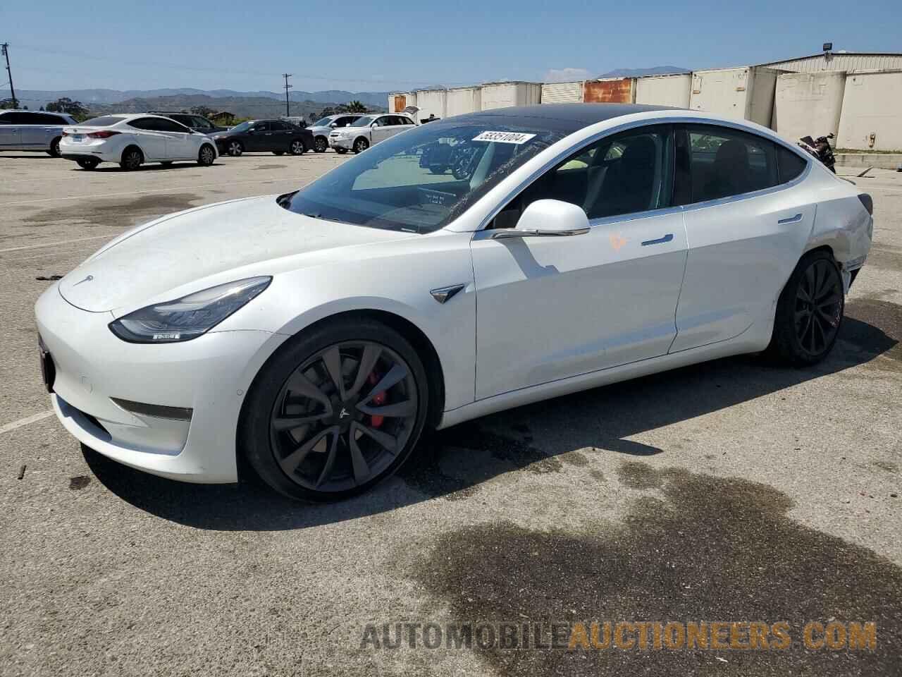 5YJ3E1EC9LF624196 TESLA MODEL 3 2020