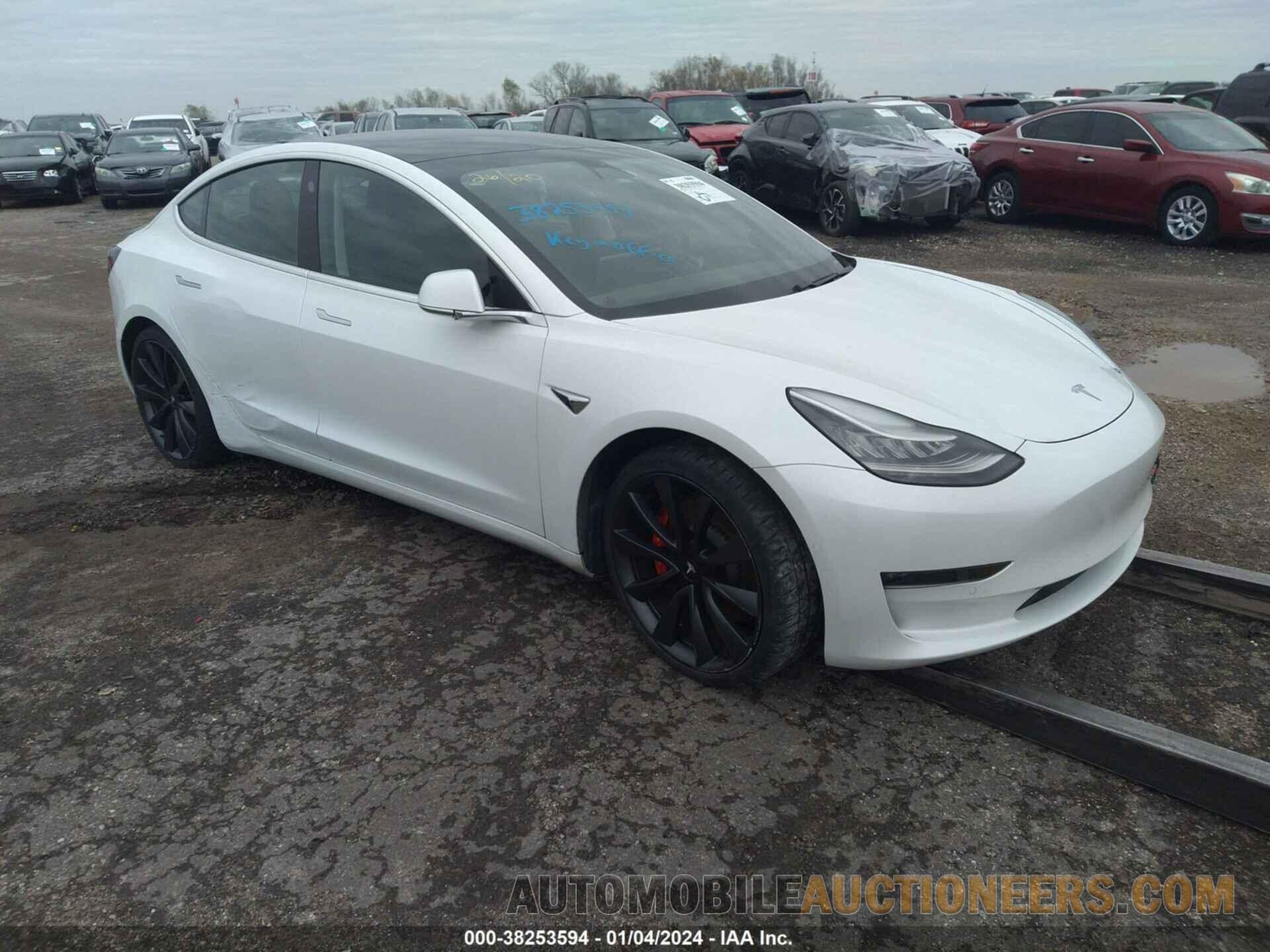 5YJ3E1EC9LF641421 TESLA MODEL 3 2020