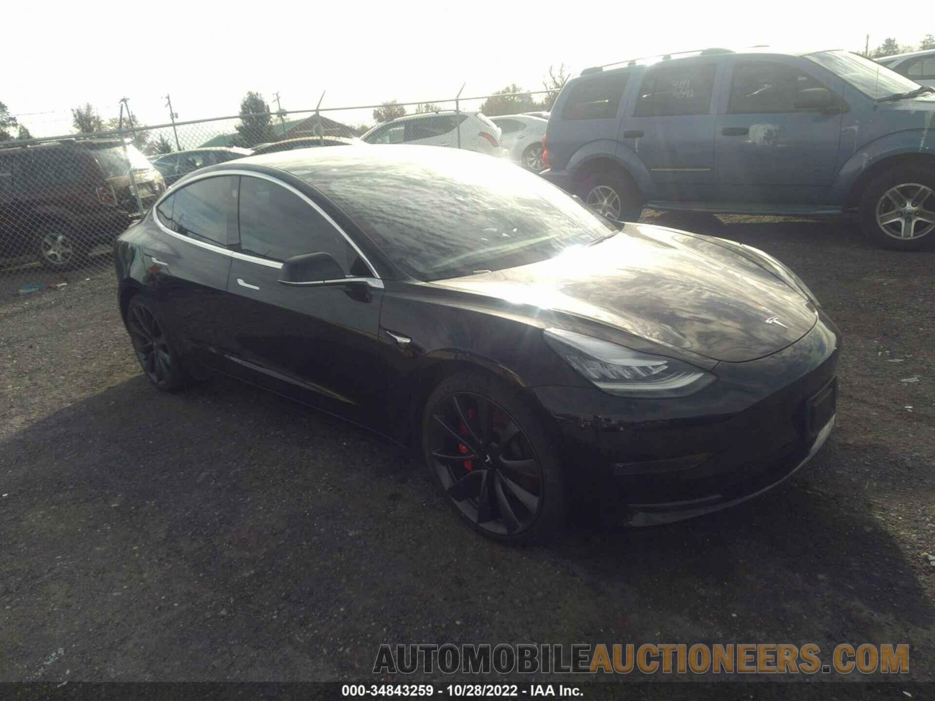 5YJ3E1EC9LF647316 TESLA MODEL 3 2020