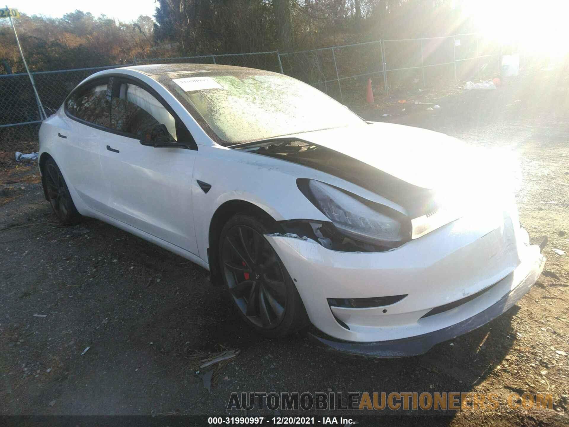 5YJ3E1EC9LF719261 TESLA MODEL 3 2020