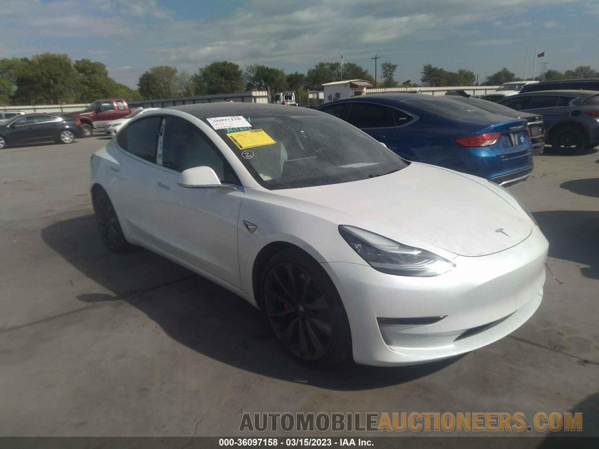 5YJ3E1EC9LF736433 TESLA MODEL 3 2020