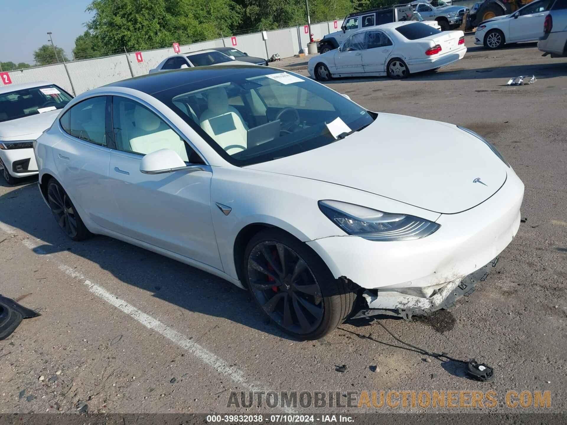 5YJ3E1EC9LF791996 TESLA MODEL 3 2020