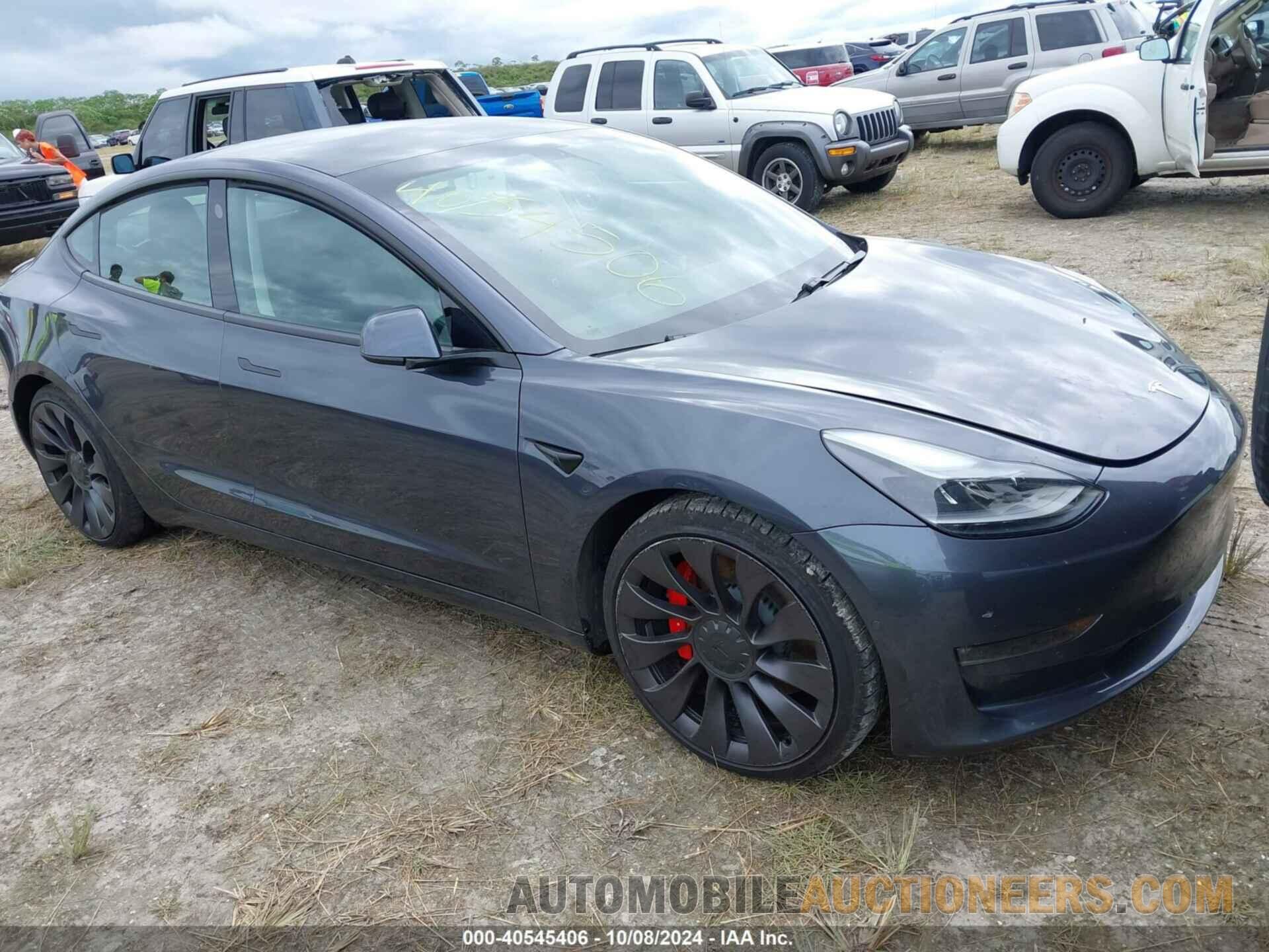 5YJ3E1EC9MF015708 TESLA MODEL 3 2021