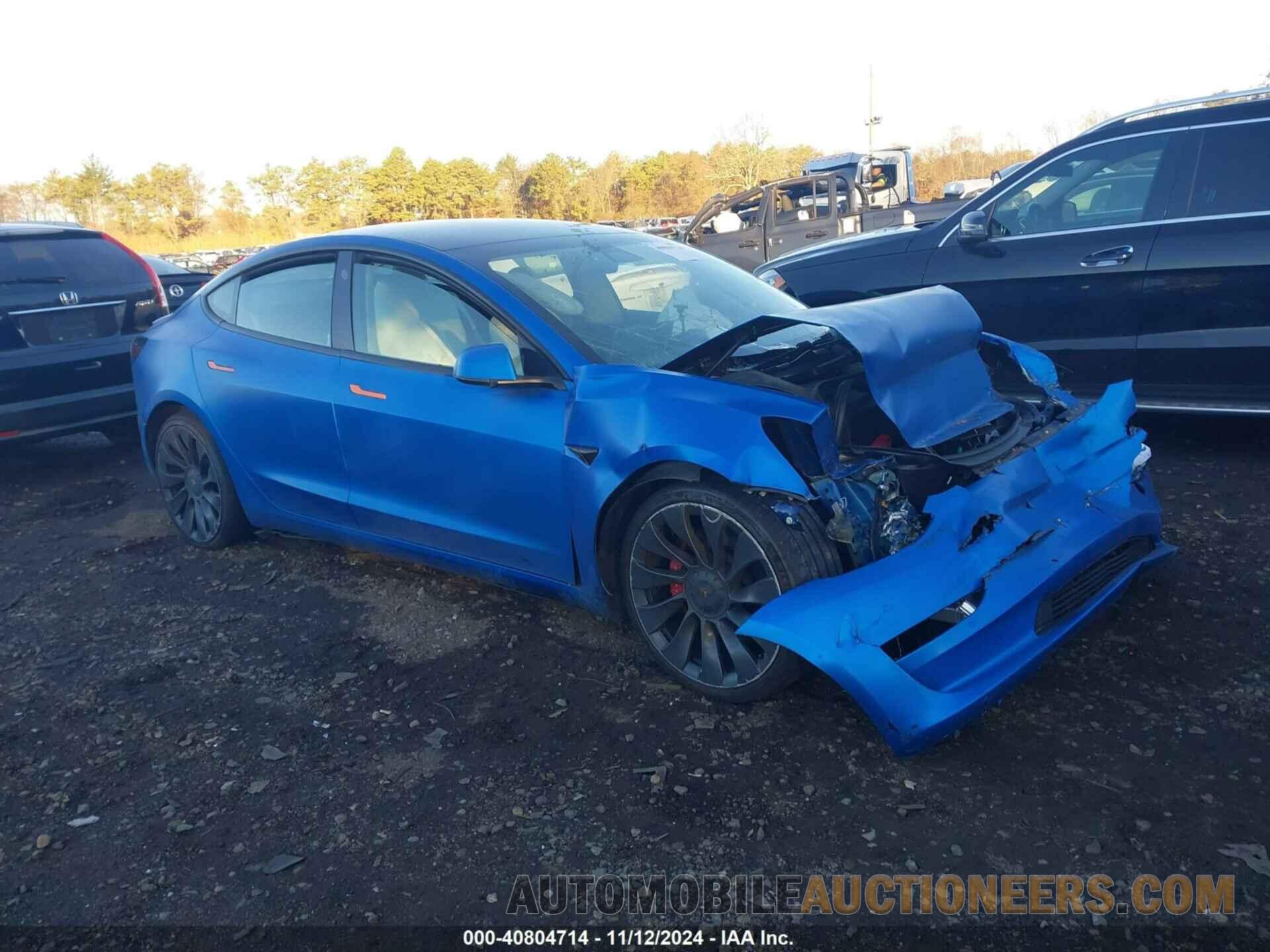 5YJ3E1EC9MF059675 TESLA MODEL 3 2021