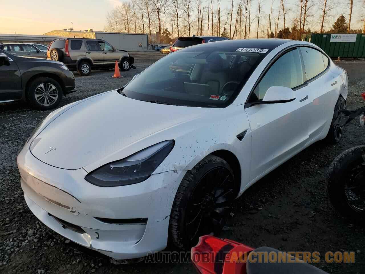 5YJ3E1EC9MF064794 TESLA MODEL 3 2021