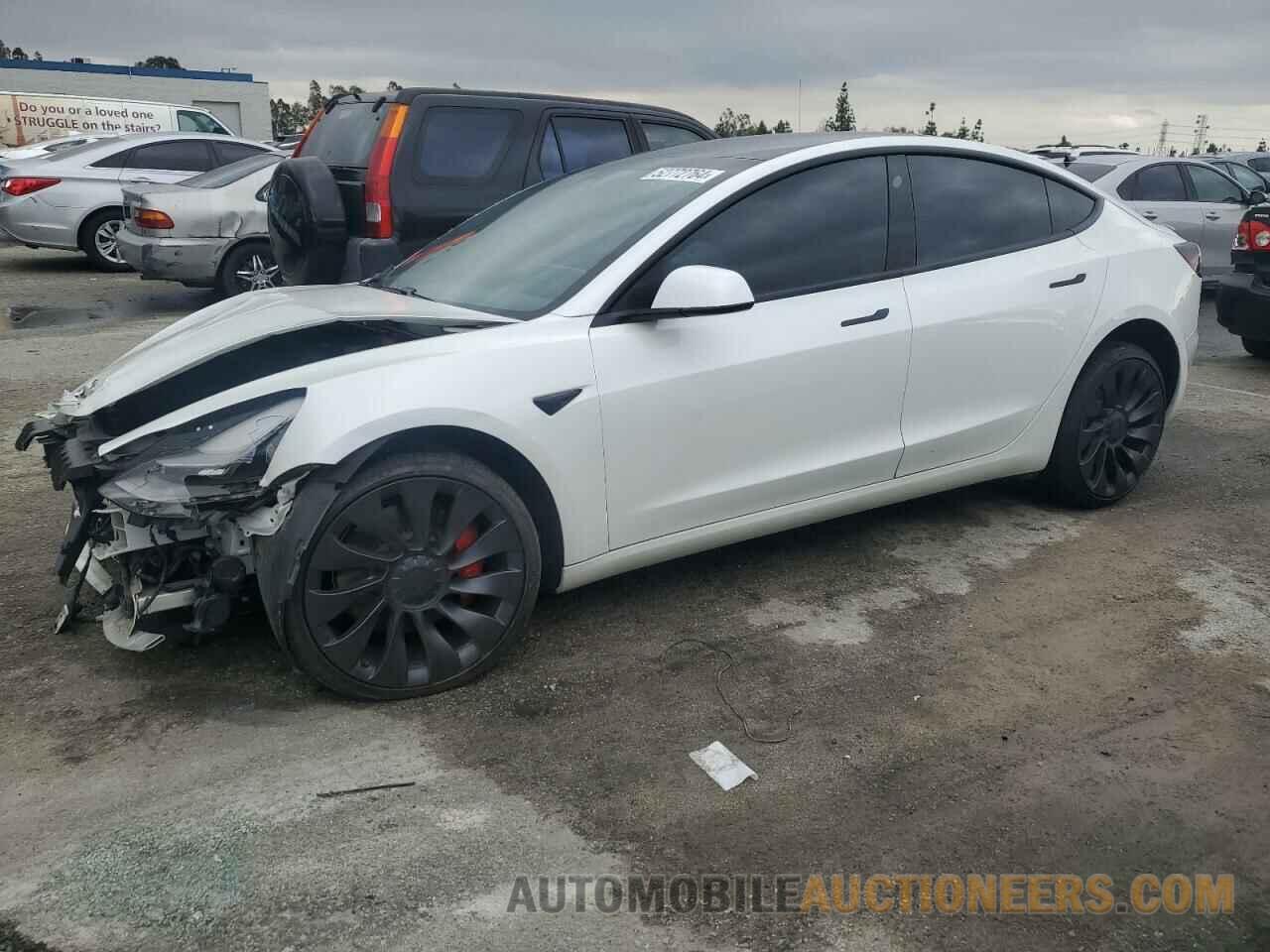 5YJ3E1EC9MF079408 TESLA MODEL 3 2021