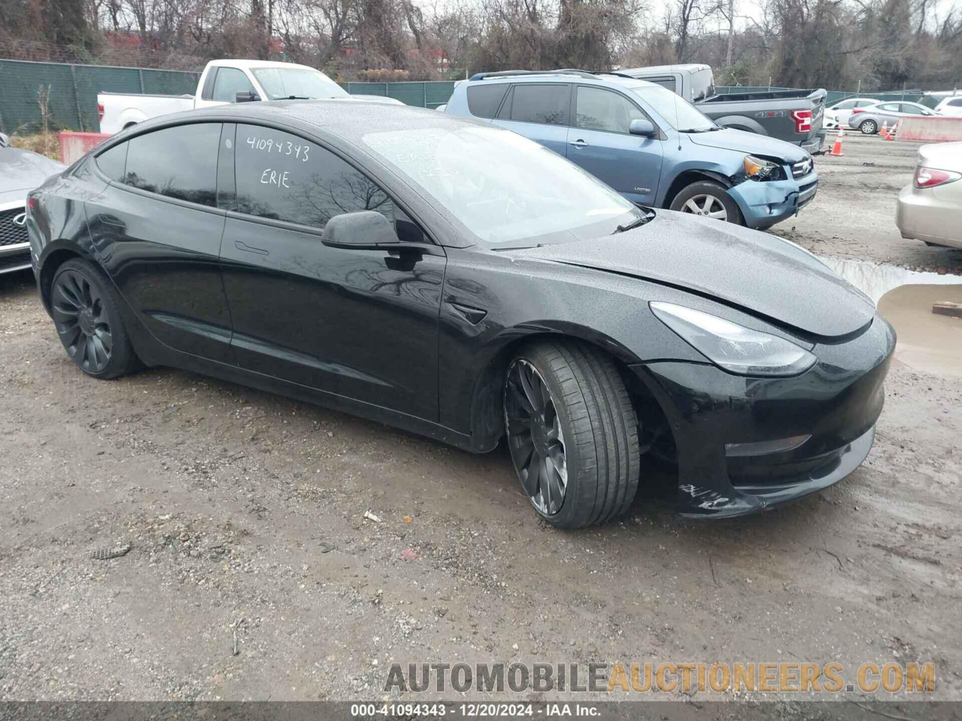 5YJ3E1EC9MF091333 TESLA MODEL 3 2021