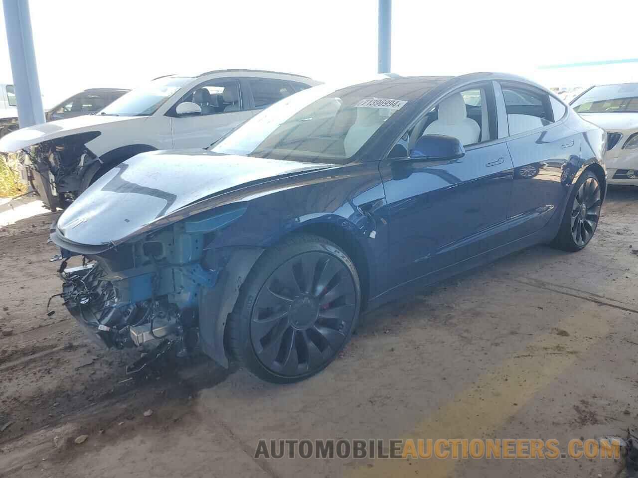 5YJ3E1EC9MF860963 TESLA MODEL 3 2021