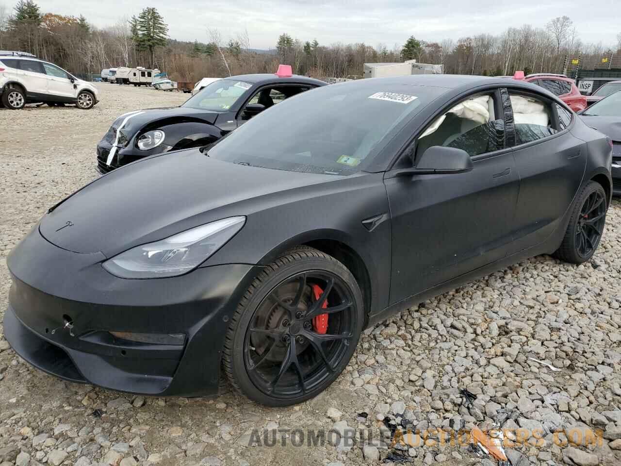 5YJ3E1EC9MF925827 TESLA MODEL 3 2021