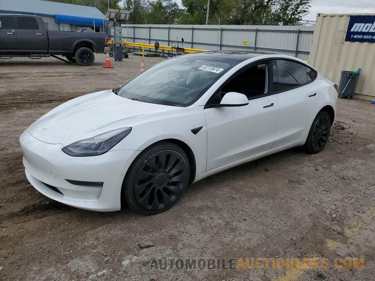 5YJ3E1EC9MF992363 TESLA MODEL 3 2021