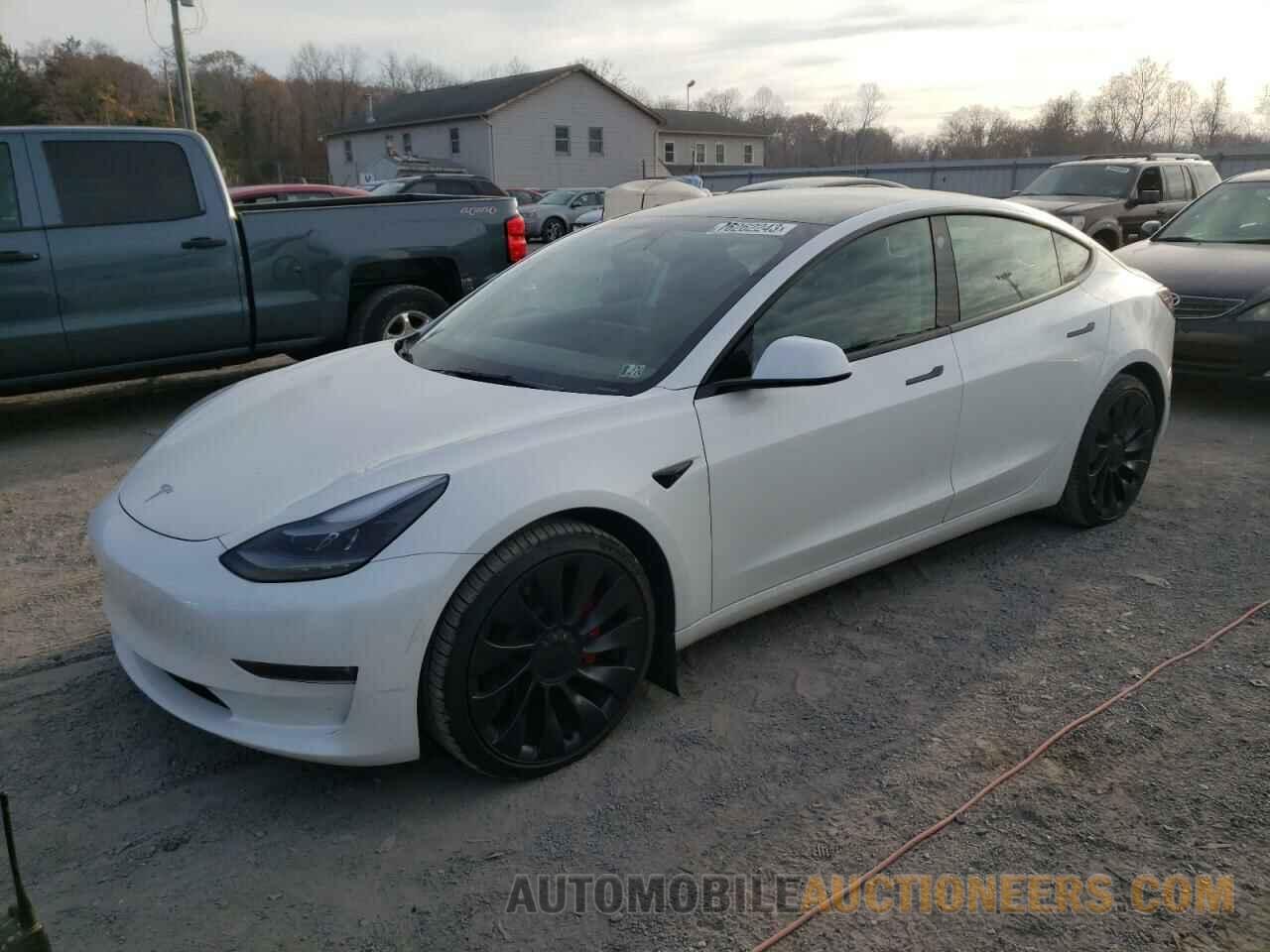 5YJ3E1EC9NF248294 TESLA MODEL 3 2022