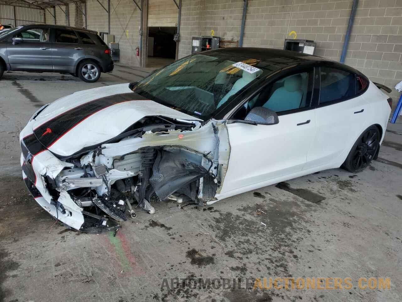 5YJ3E1EC9NF269386 TESLA MODEL 3 2022