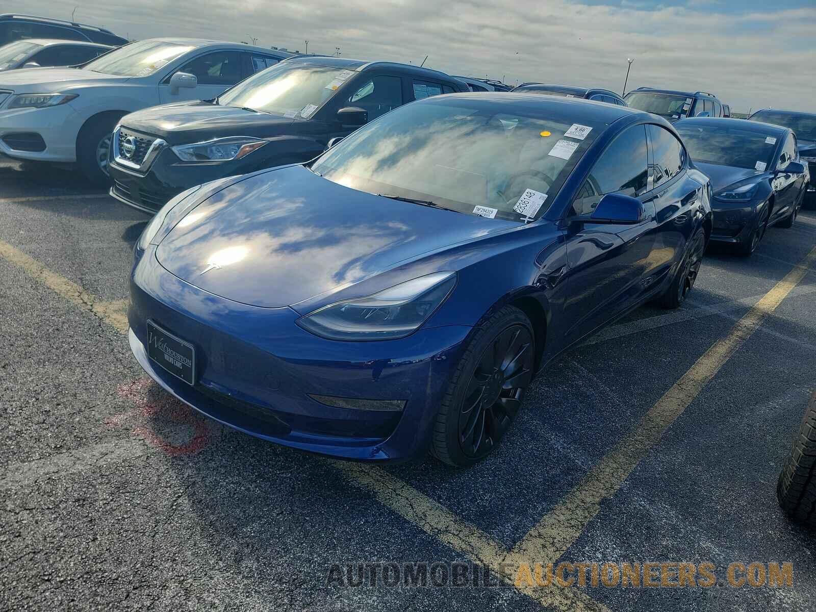 5YJ3E1EC9NF294319 Tesla Model 3 2022