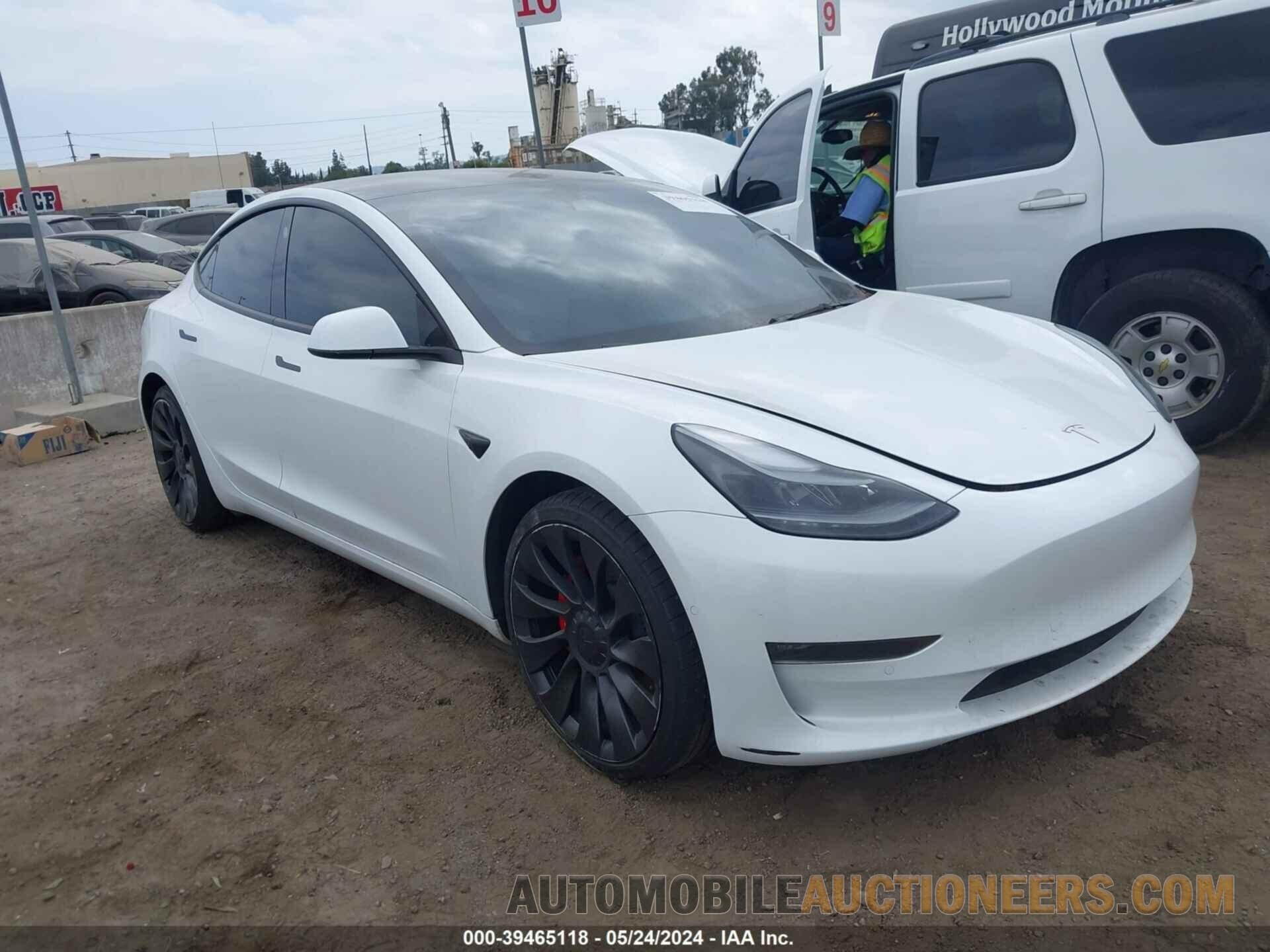 5YJ3E1EC9NF357497 TESLA MODEL 3 2022