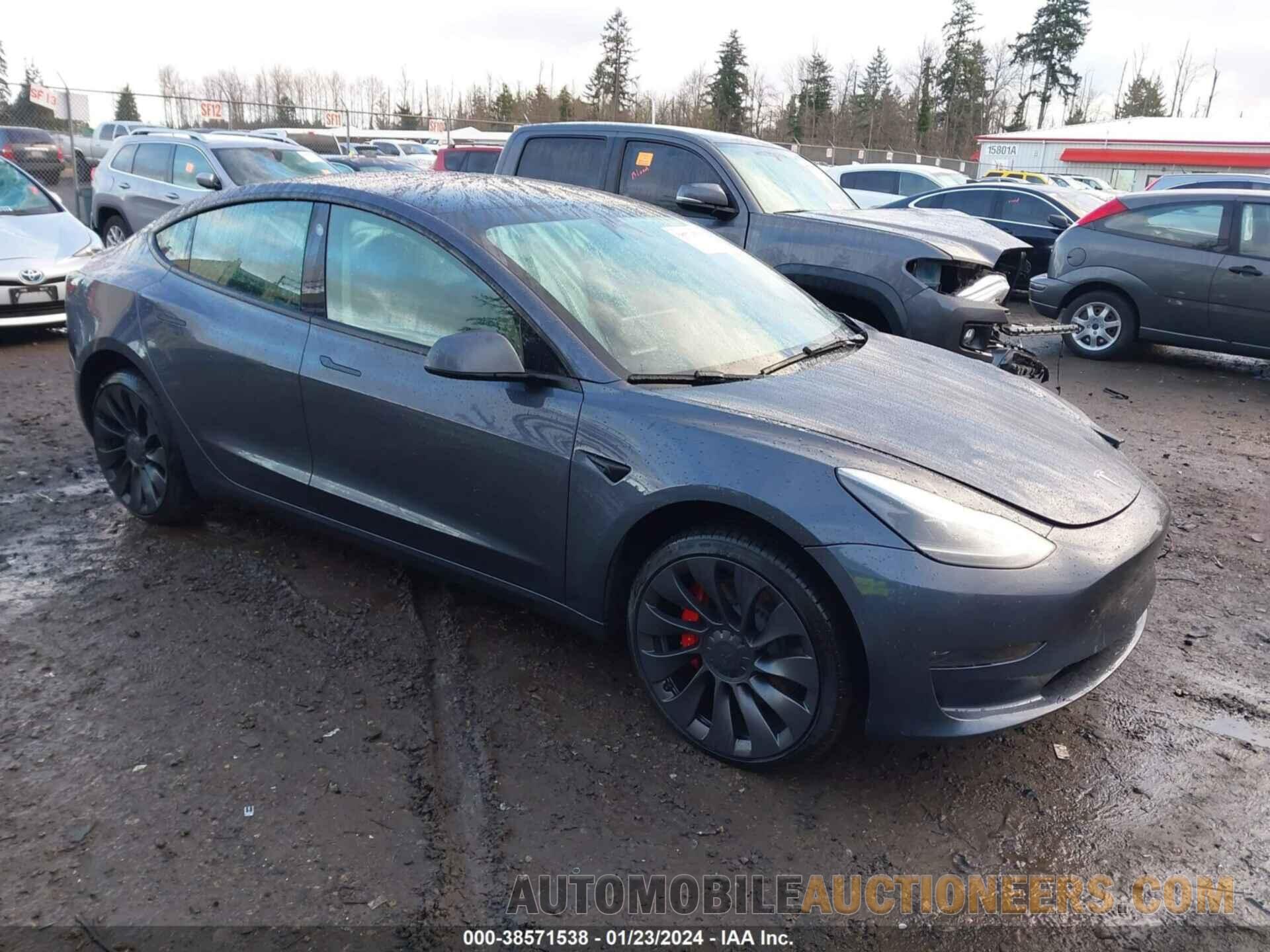 5YJ3E1EC9PF406233 TESLA MODEL 3 2023