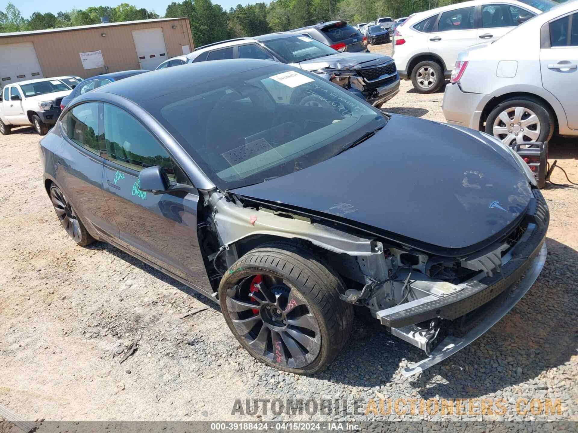 5YJ3E1EC9PF479280 TESLA MODEL 3 2023