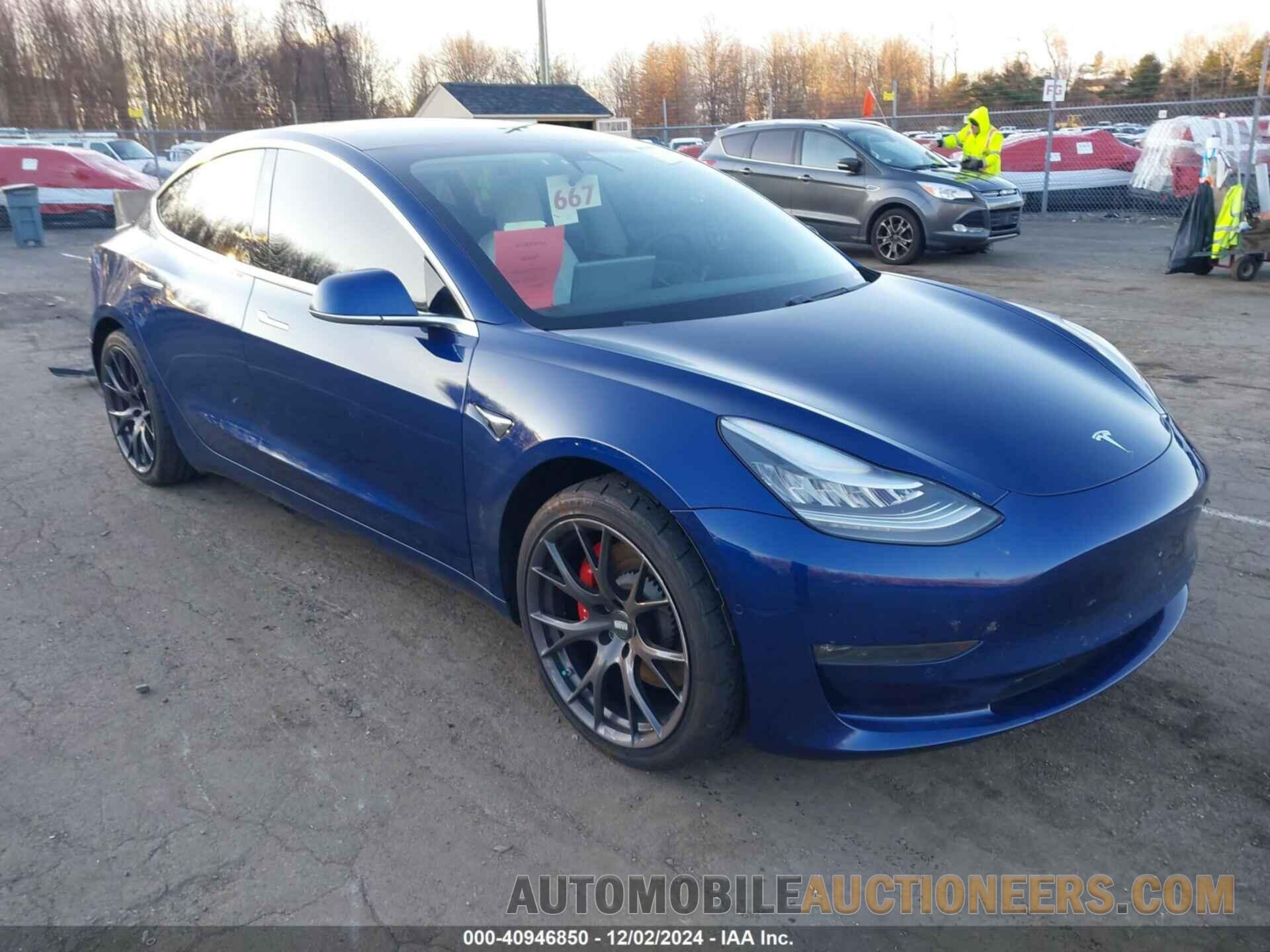 5YJ3E1ECXLF603499 TESLA MODEL 3 2020