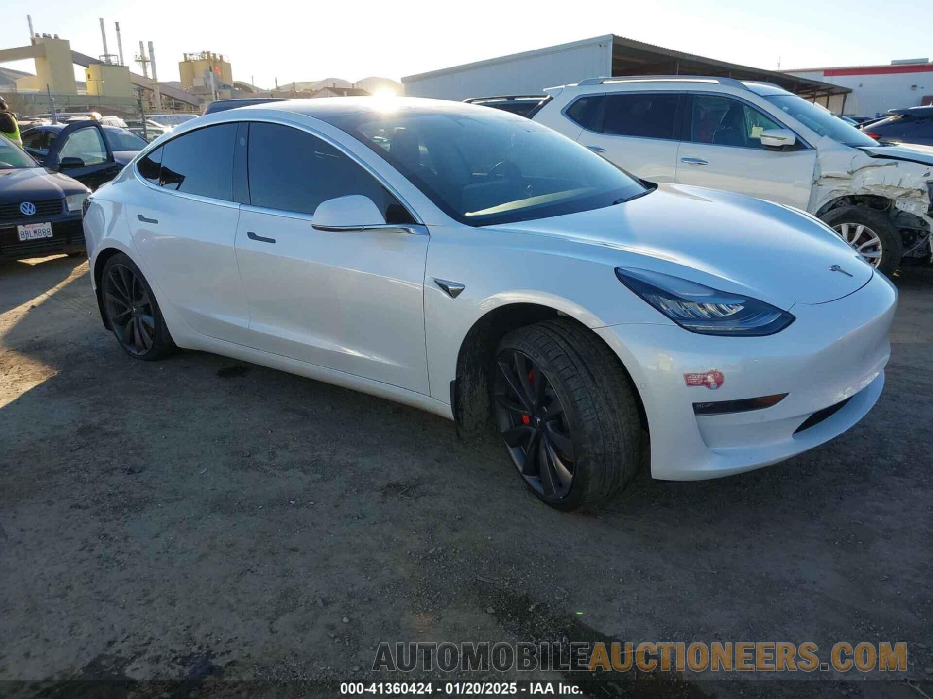 5YJ3E1ECXLF641296 TESLA MODEL 3 2020