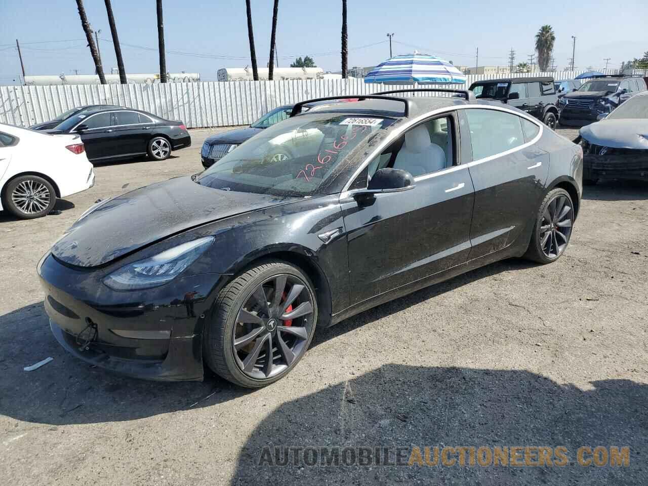 5YJ3E1ECXLF641590 TESLA MODEL 3 2020