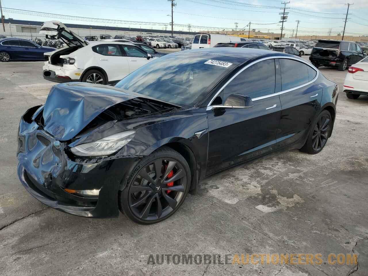 5YJ3E1ECXLF647275 TESLA MODEL 3 2020