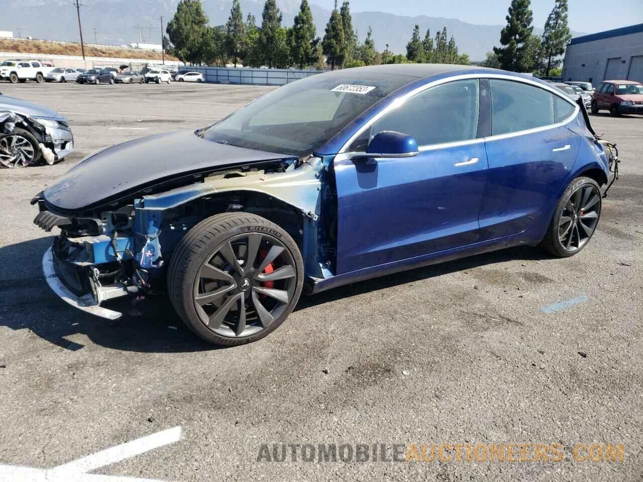 5YJ3E1ECXLF713856 TESLA MODEL 3 2020