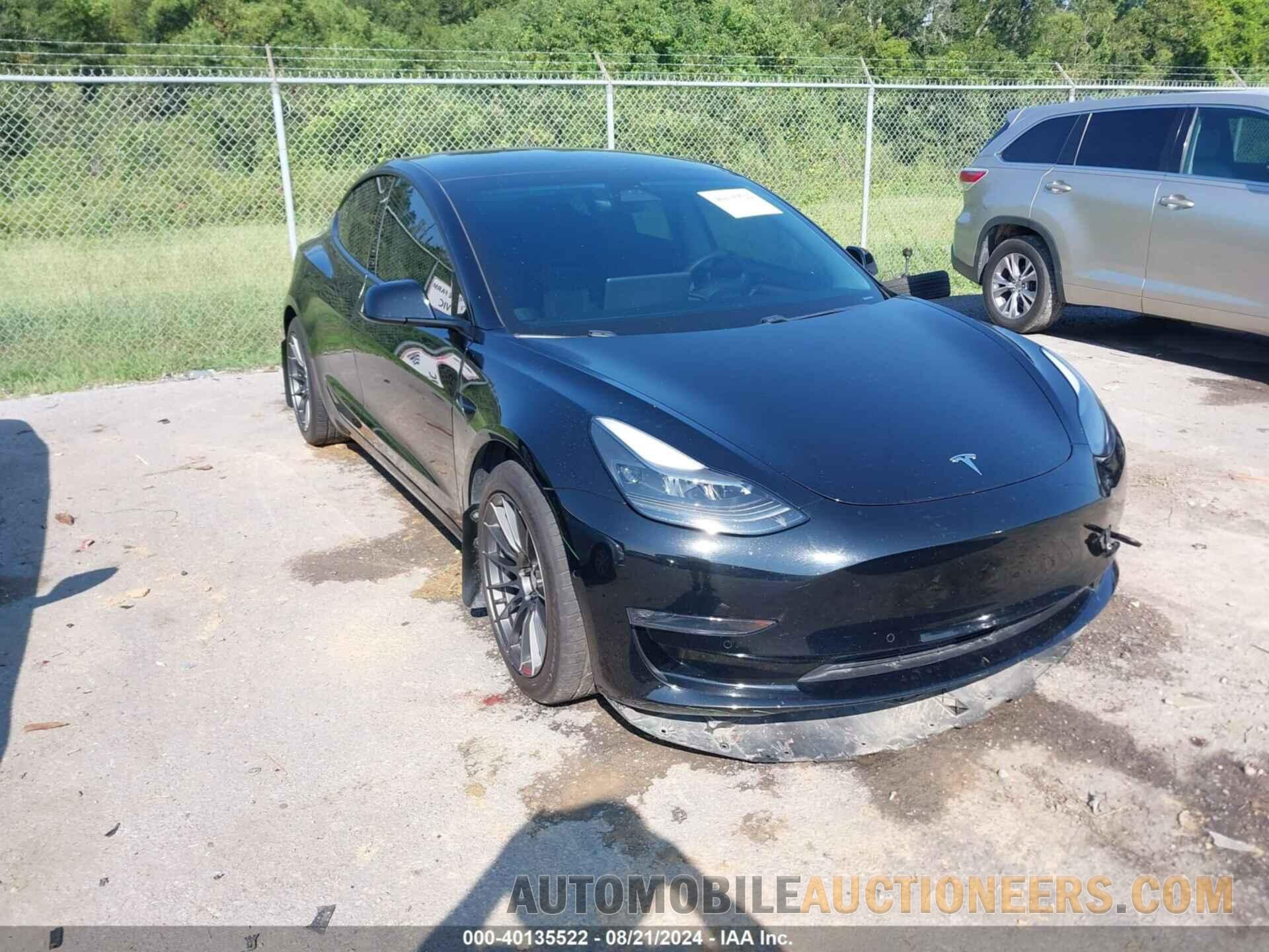 5YJ3E1ECXMF030847 TESLA MODEL 3 2021