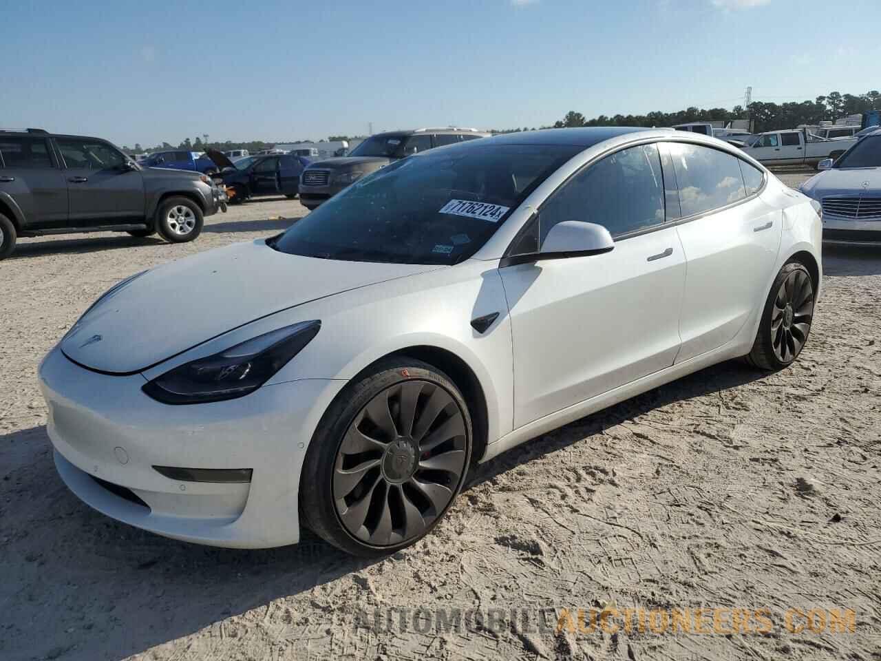 5YJ3E1ECXMF044795 TESLA MODEL 3 2021