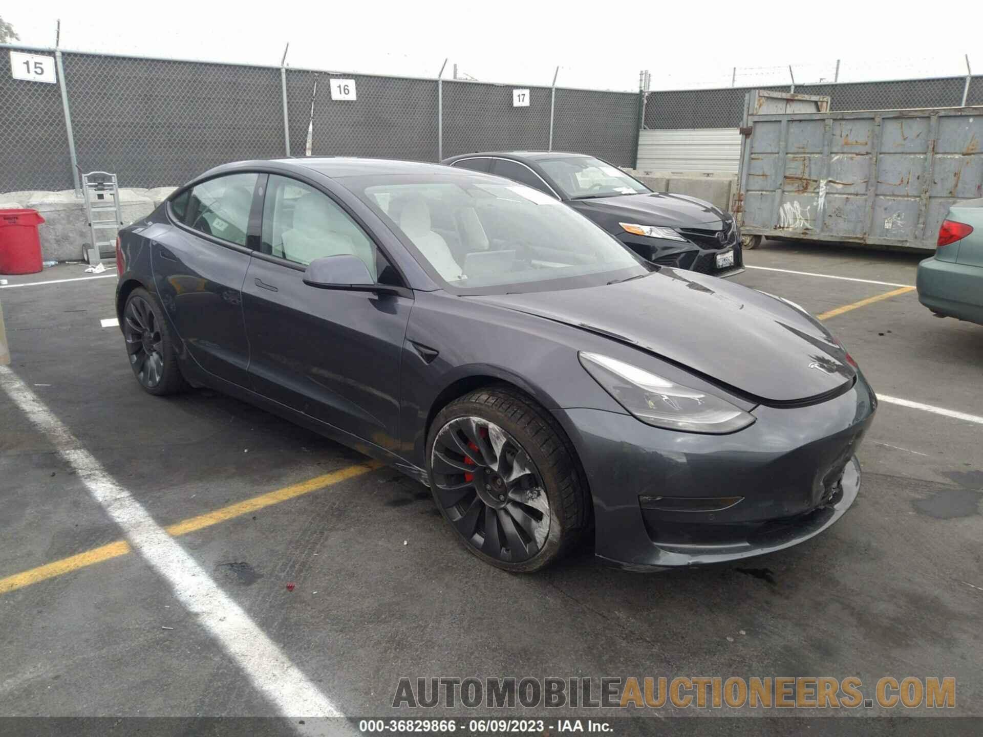 5YJ3E1ECXMF050032 TESLA MODEL 3 2021