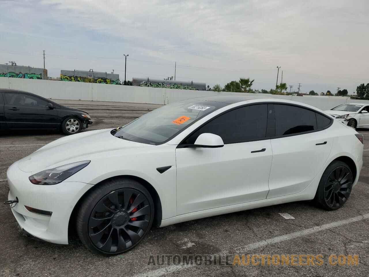 5YJ3E1ECXMF079174 TESLA MODEL 3 2021