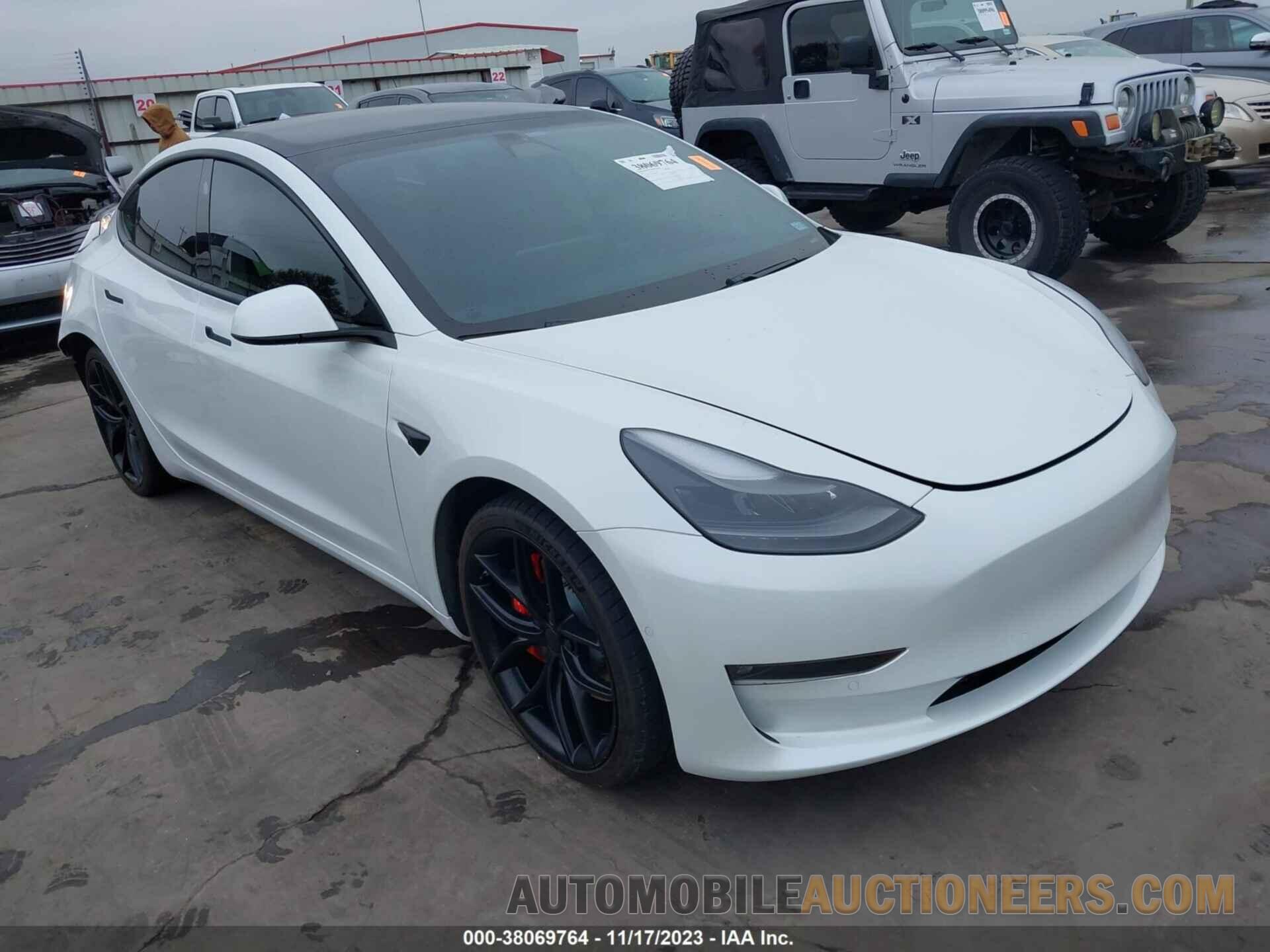 5YJ3E1ECXMF867940 TESLA MODEL 3 2021