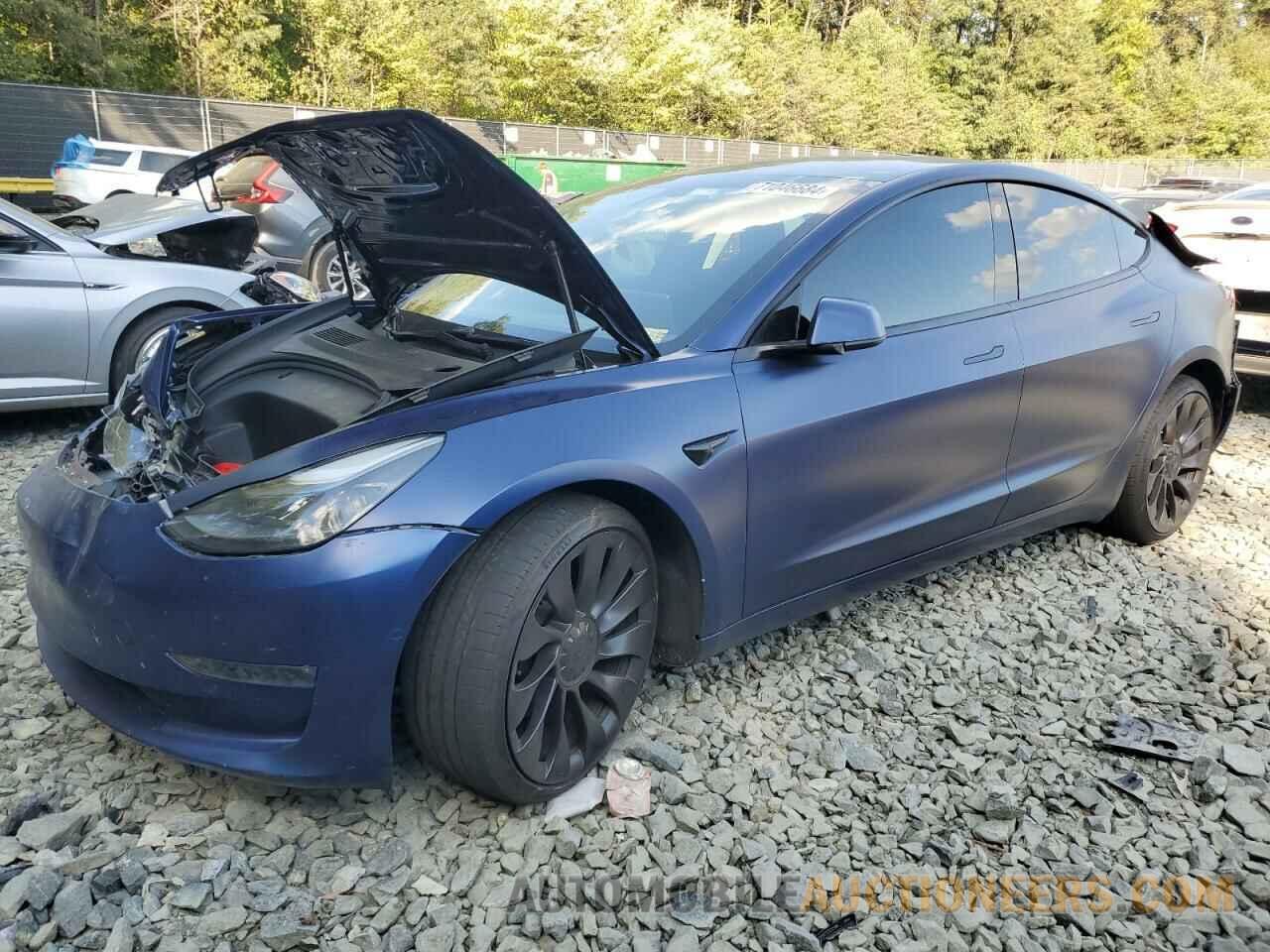 5YJ3E1ECXMF914139 TESLA MODEL 3 2021