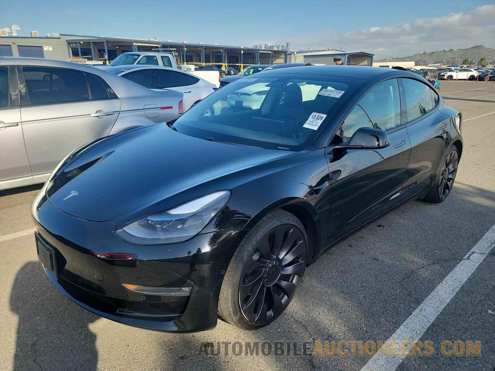 5YJ3E1ECXMF925433 Tesla Model 3 2021