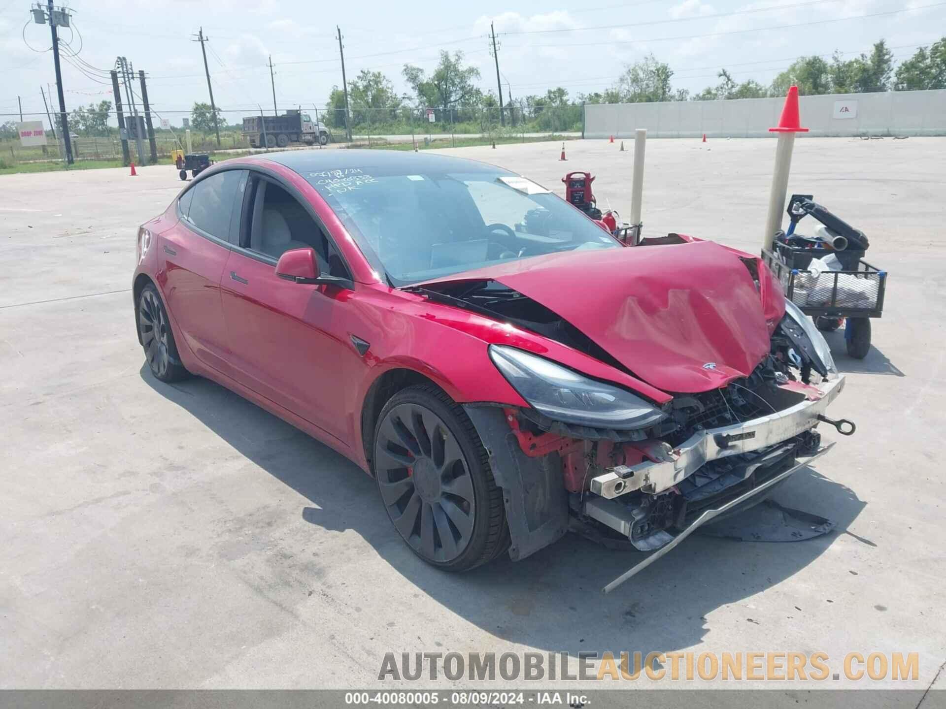 5YJ3E1ECXMF936268 TESLA MODEL 3 2021