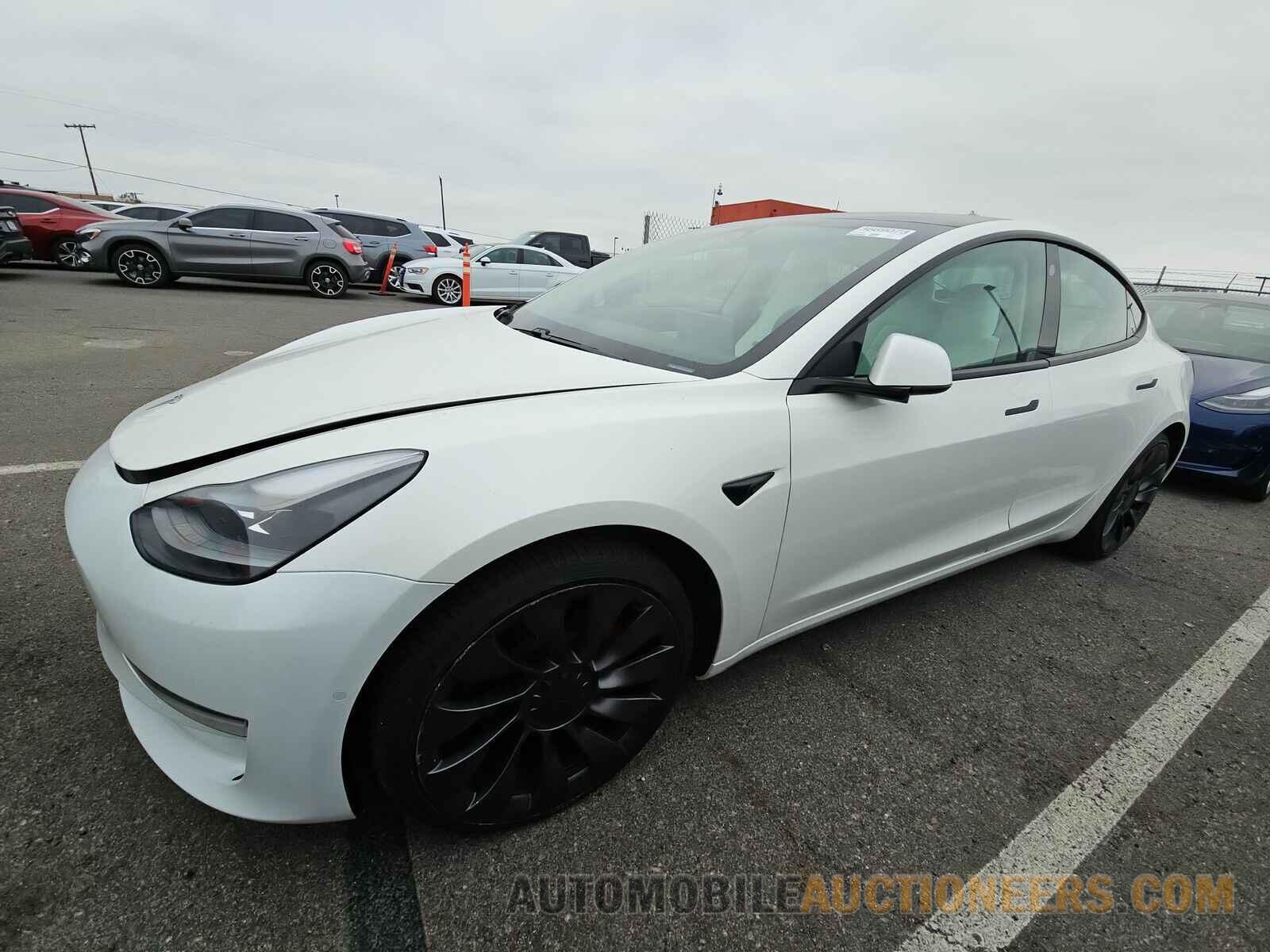 5YJ3E1ECXMF936349 Tesla Model 3 2021