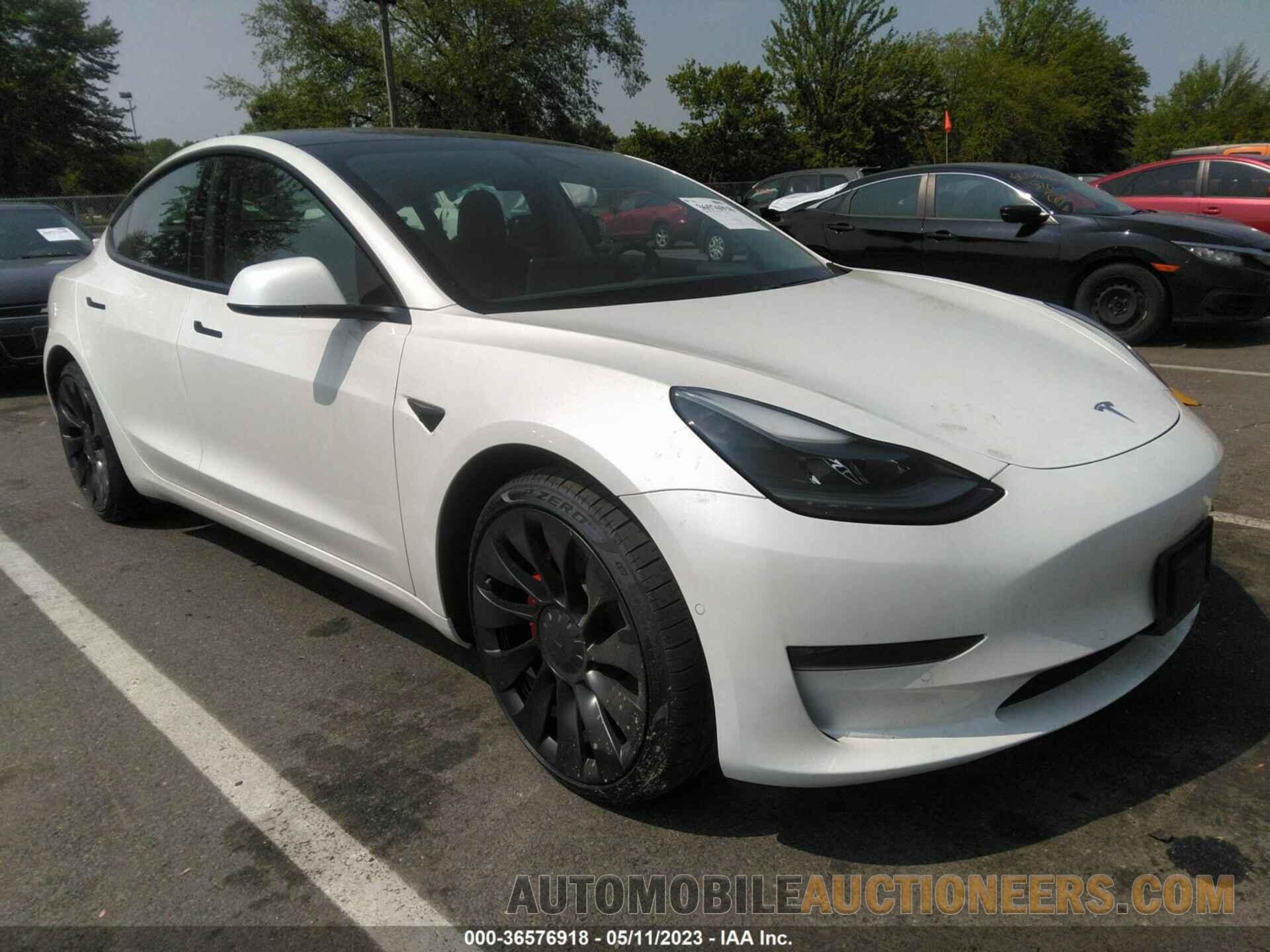 5YJ3E1ECXMF976088 TESLA MODEL 3 2021