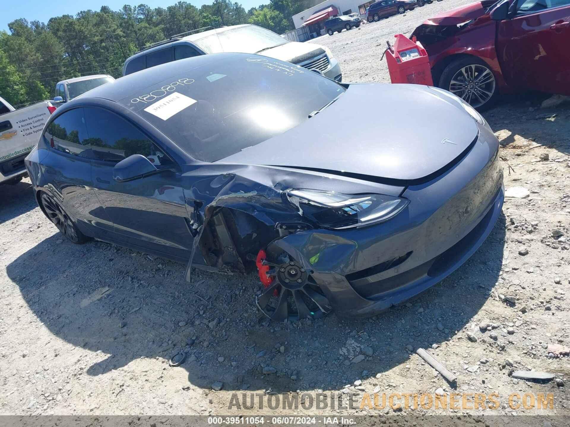 5YJ3E1ECXMF980898 TESLA MODEL 3 2021