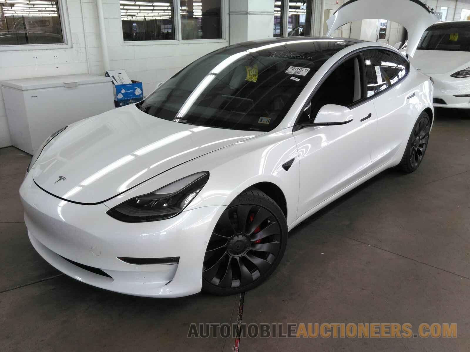 5YJ3E1ECXMF990623 Tesla Model 3 2021