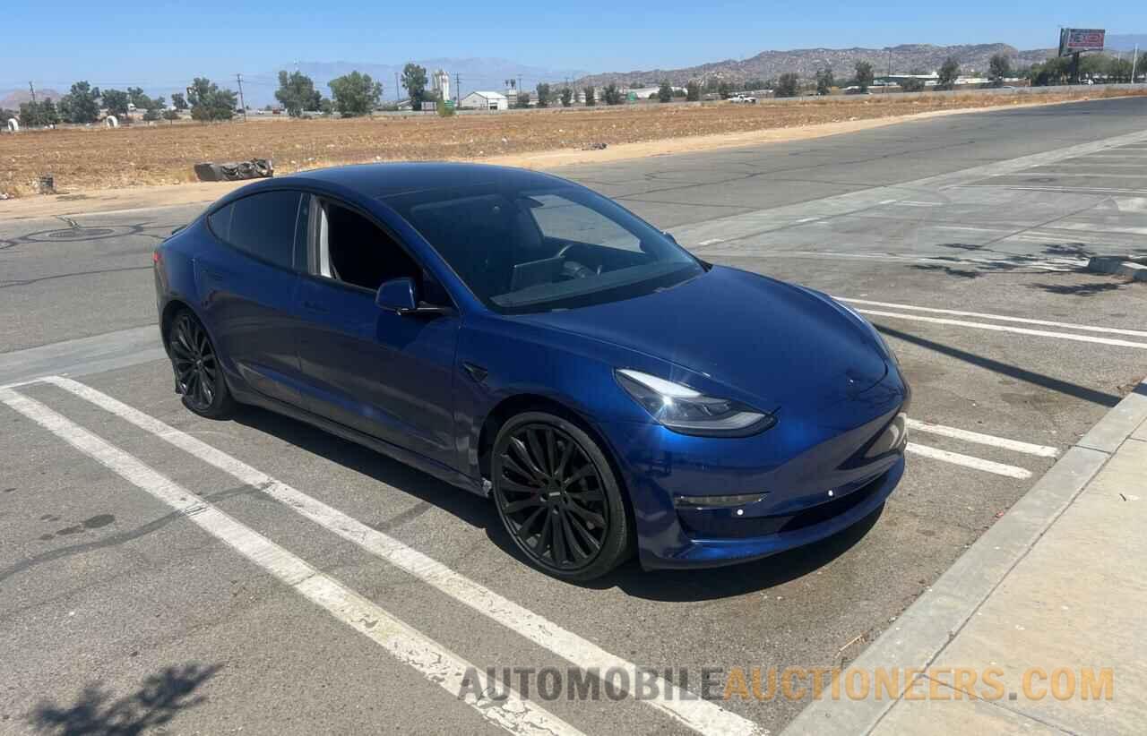 5YJ3E1ECXMF991268 TESLA MODEL 3 2021