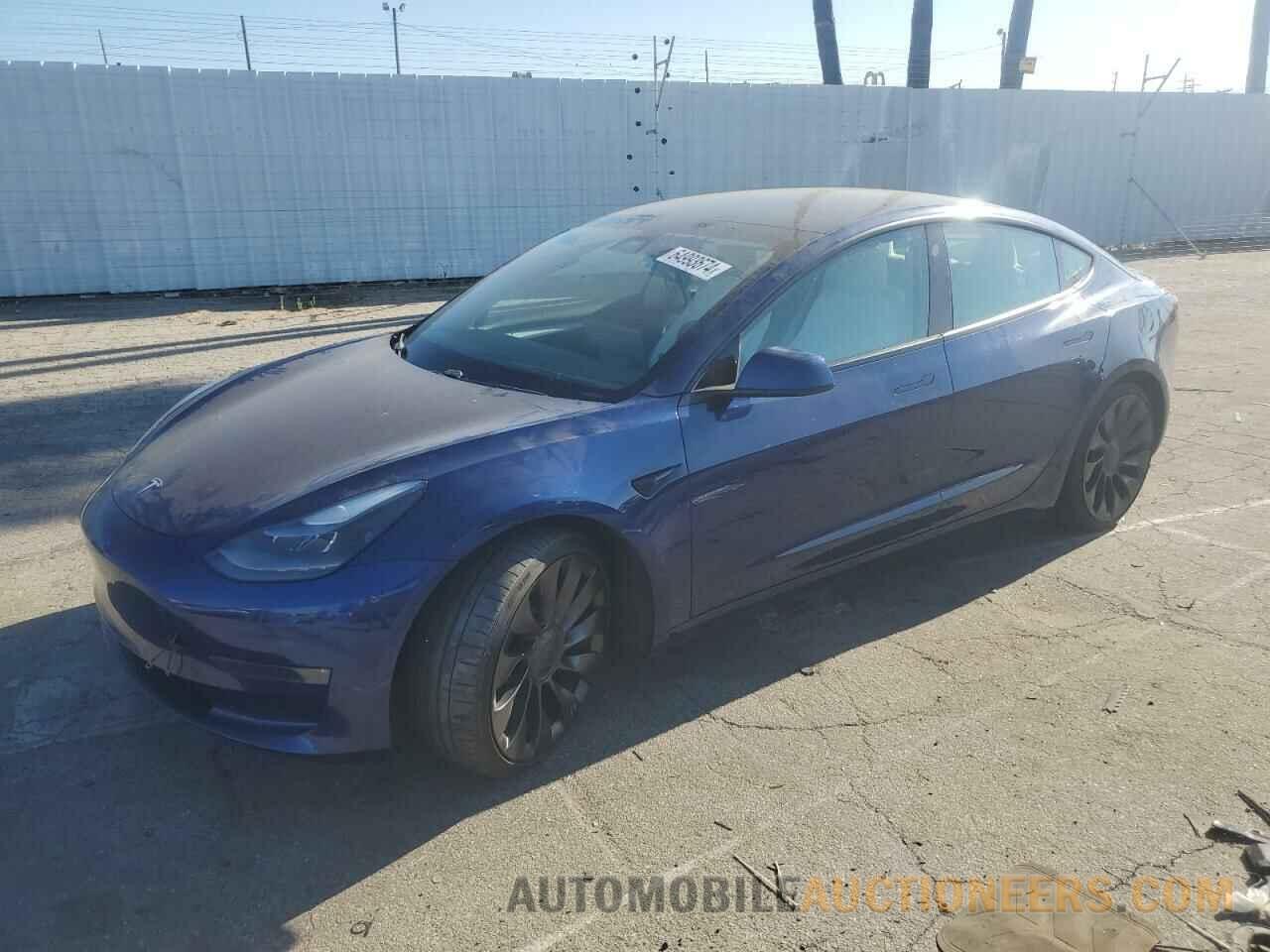 5YJ3E1ECXMF995613 TESLA MODEL 3 2021