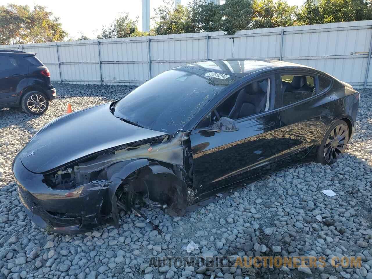 5YJ3E1ECXNF103264 TESLA MODEL 3 2022