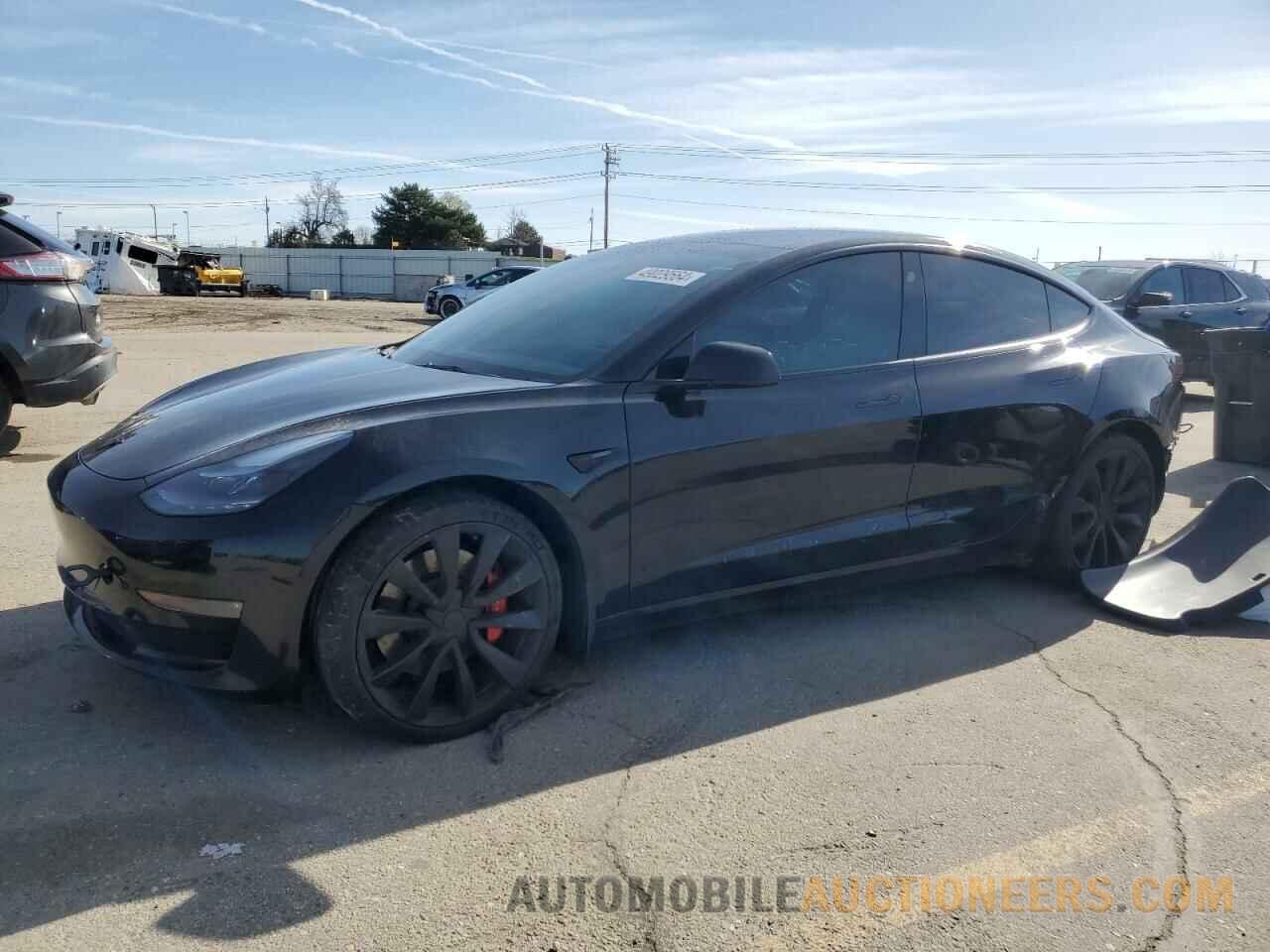 5YJ3E1ECXNF135518 TESLA MODEL 3 2022