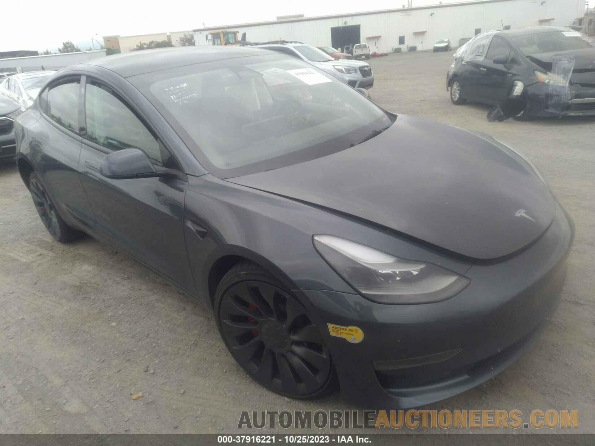 5YJ3E1ECXNF137723 TESLA MODEL 3 2022