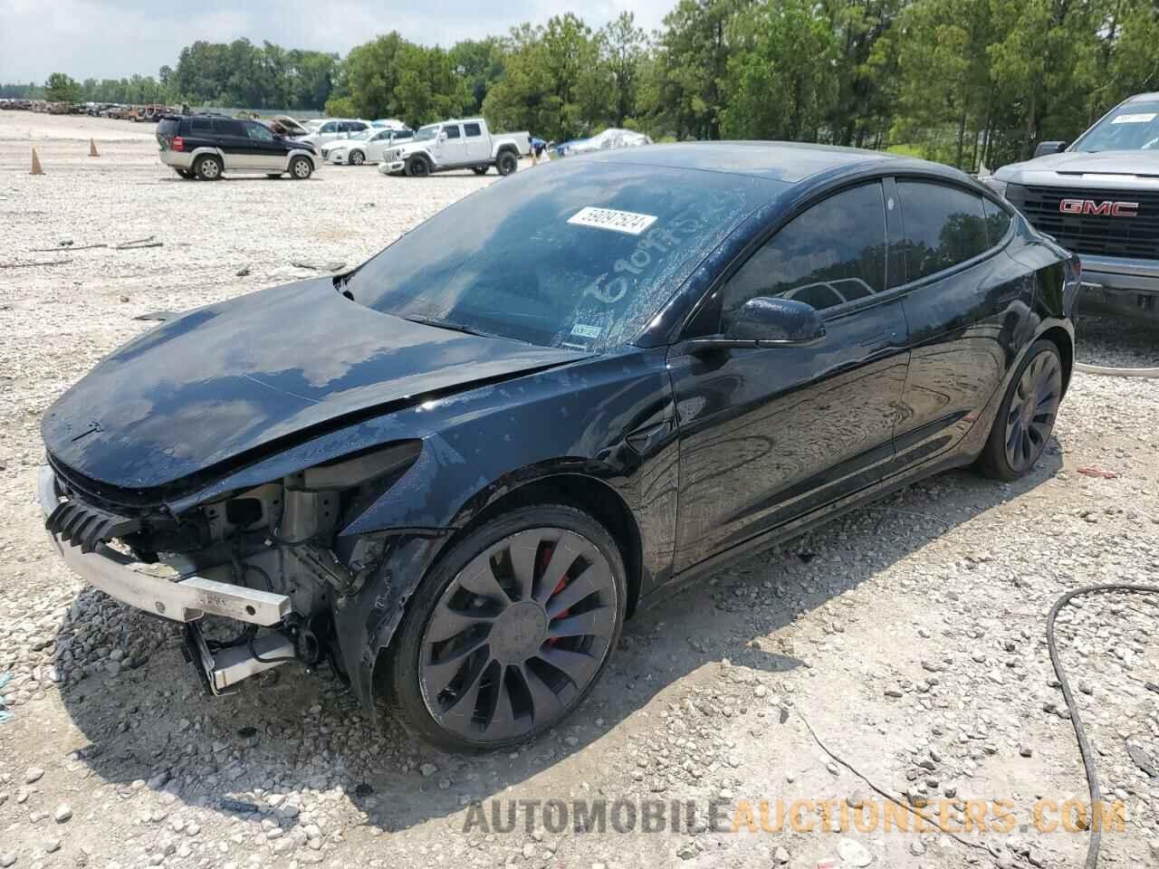 5YJ3E1ECXNF204126 TESLA MODEL 3 2022