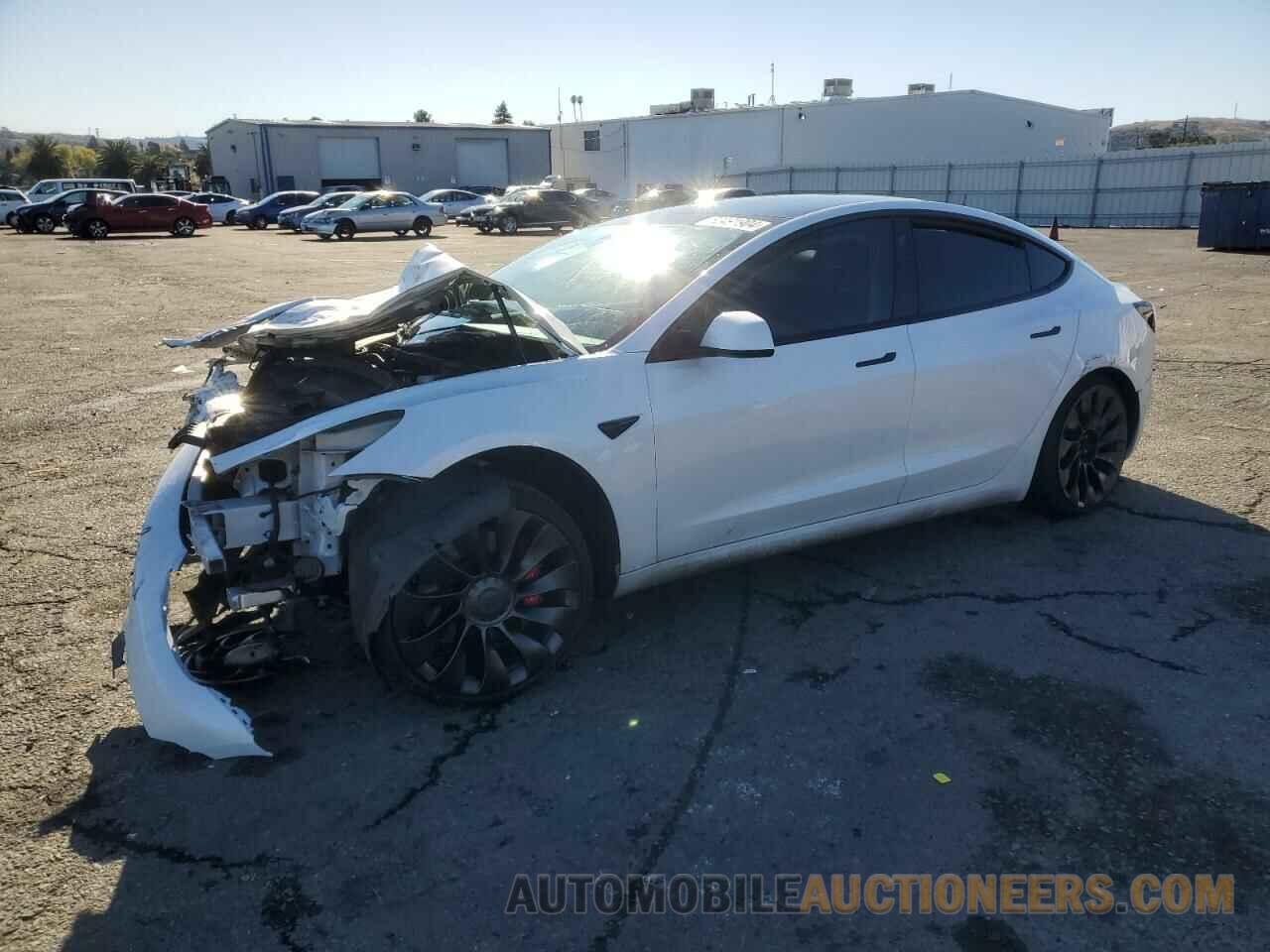 5YJ3E1ECXNF266786 TESLA MODEL 3 2022