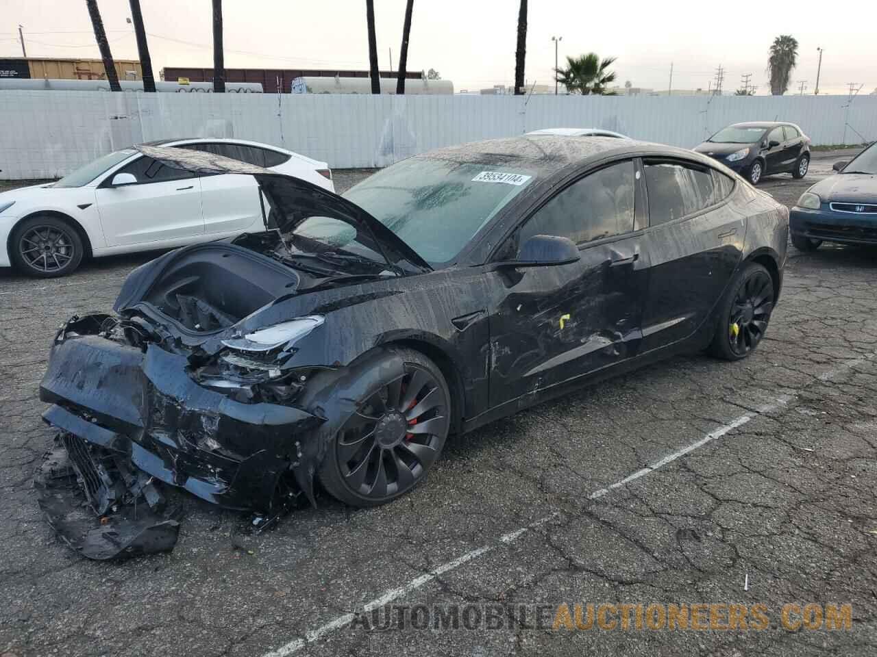 5YJ3E1ECXNF274094 TESLA MODEL 3 2022