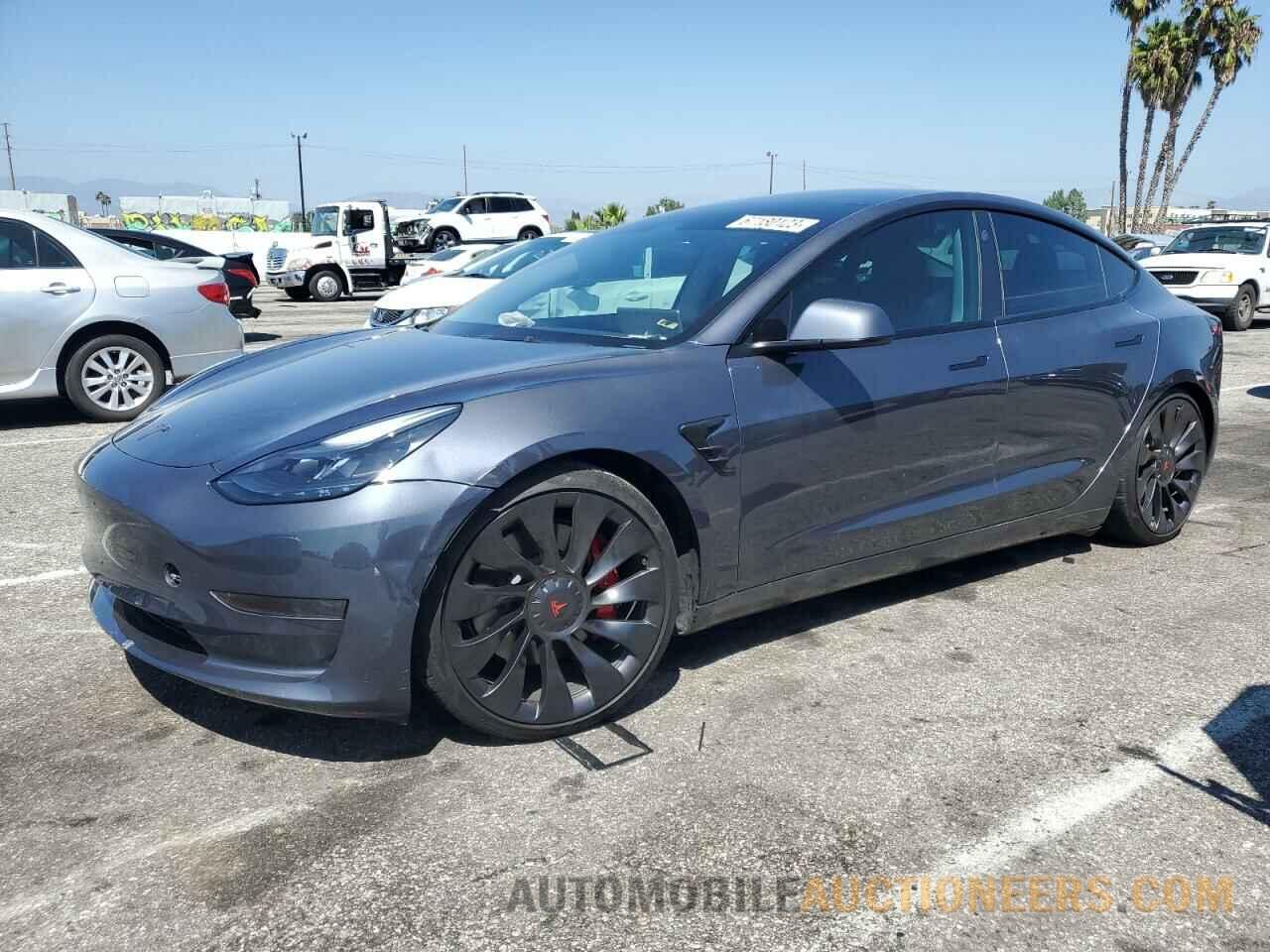 5YJ3E1ECXNF298802 TESLA MODEL 3 2022