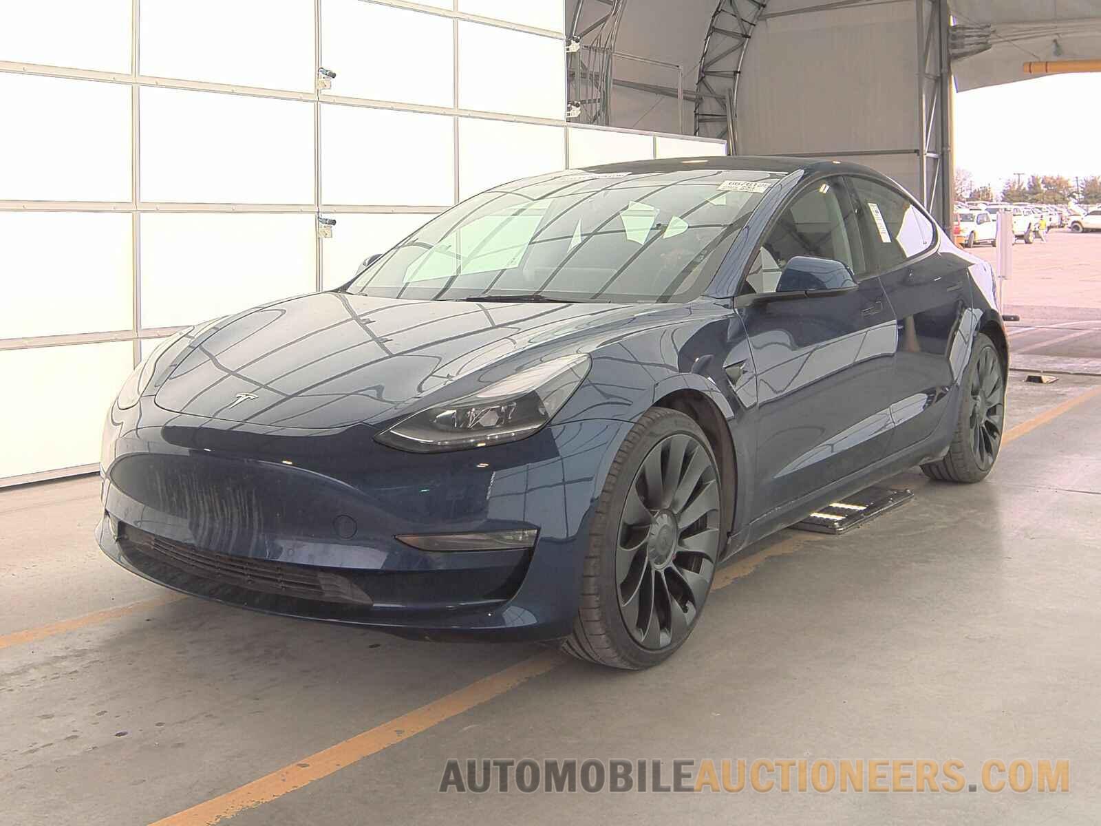 5YJ3E1ECXNF358805 Tesla Model 3 2022