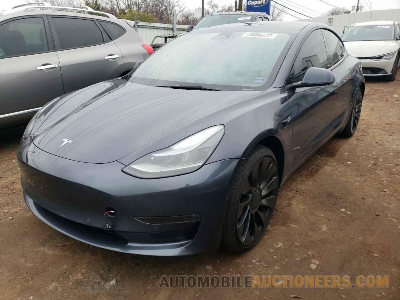 5YJ3E1ECXNF359162 TESLA MODEL 3 2022